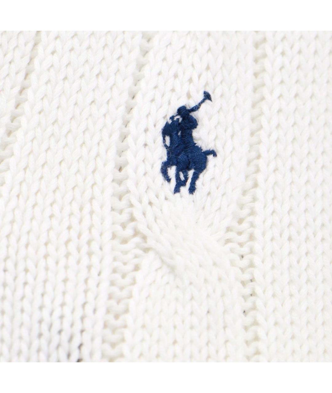 POLO RALPH LAUREN Белый джемпер / свитер, фото 8