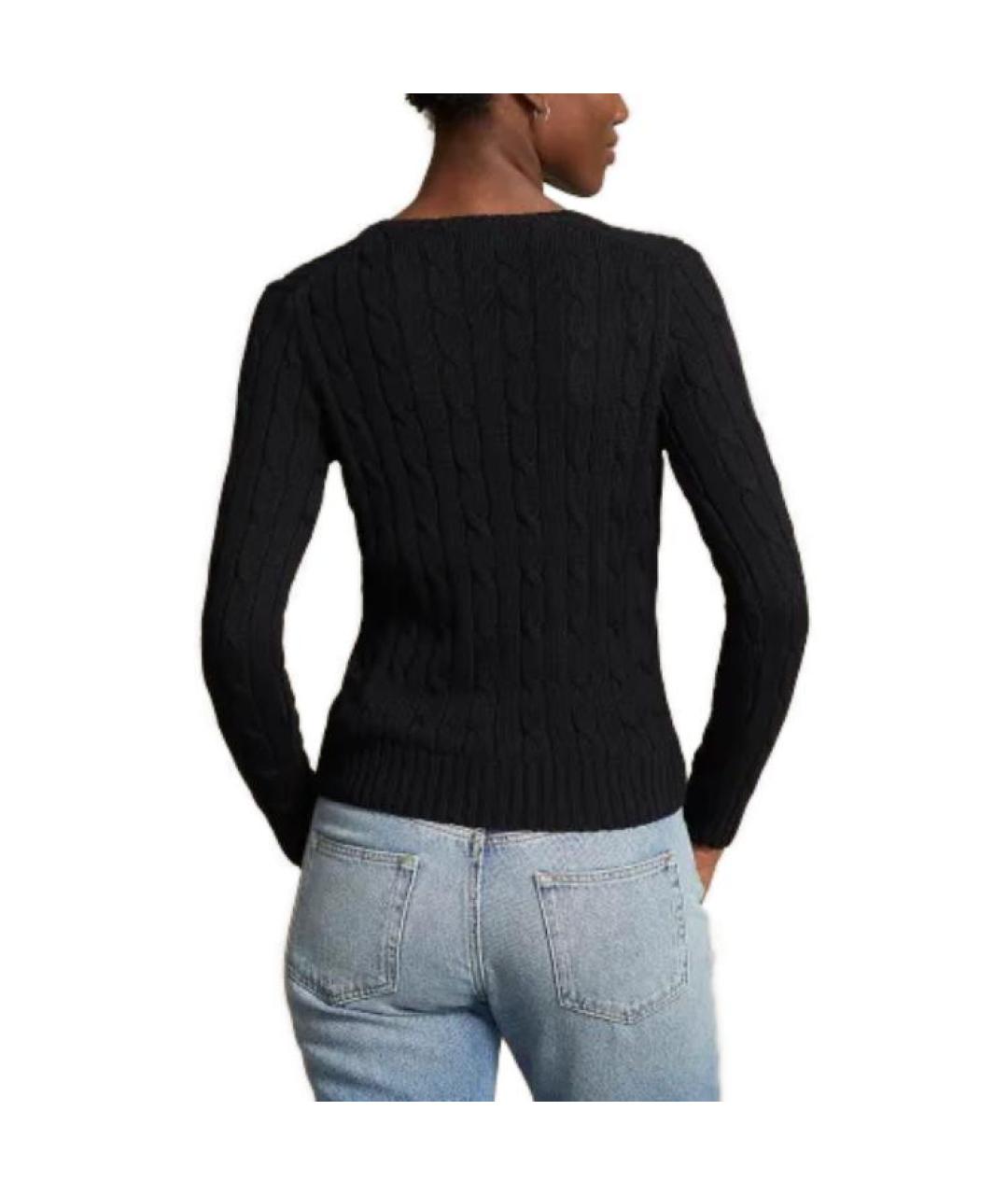 POLO RALPH LAUREN Черный джемпер / свитер, фото 4