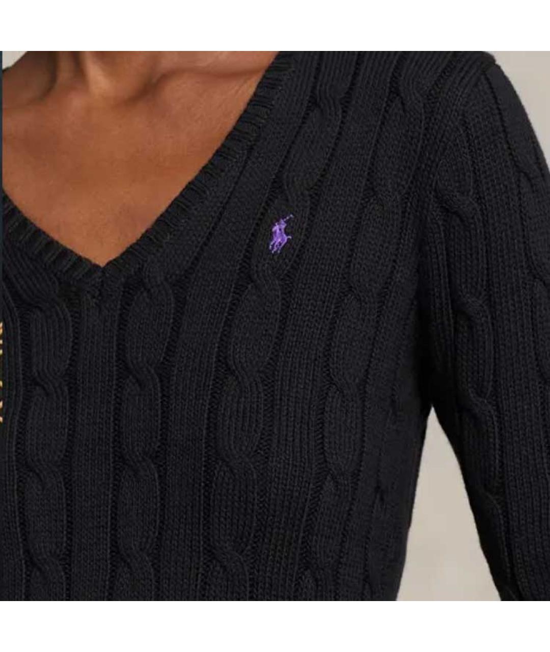 POLO RALPH LAUREN Черный джемпер / свитер, фото 6