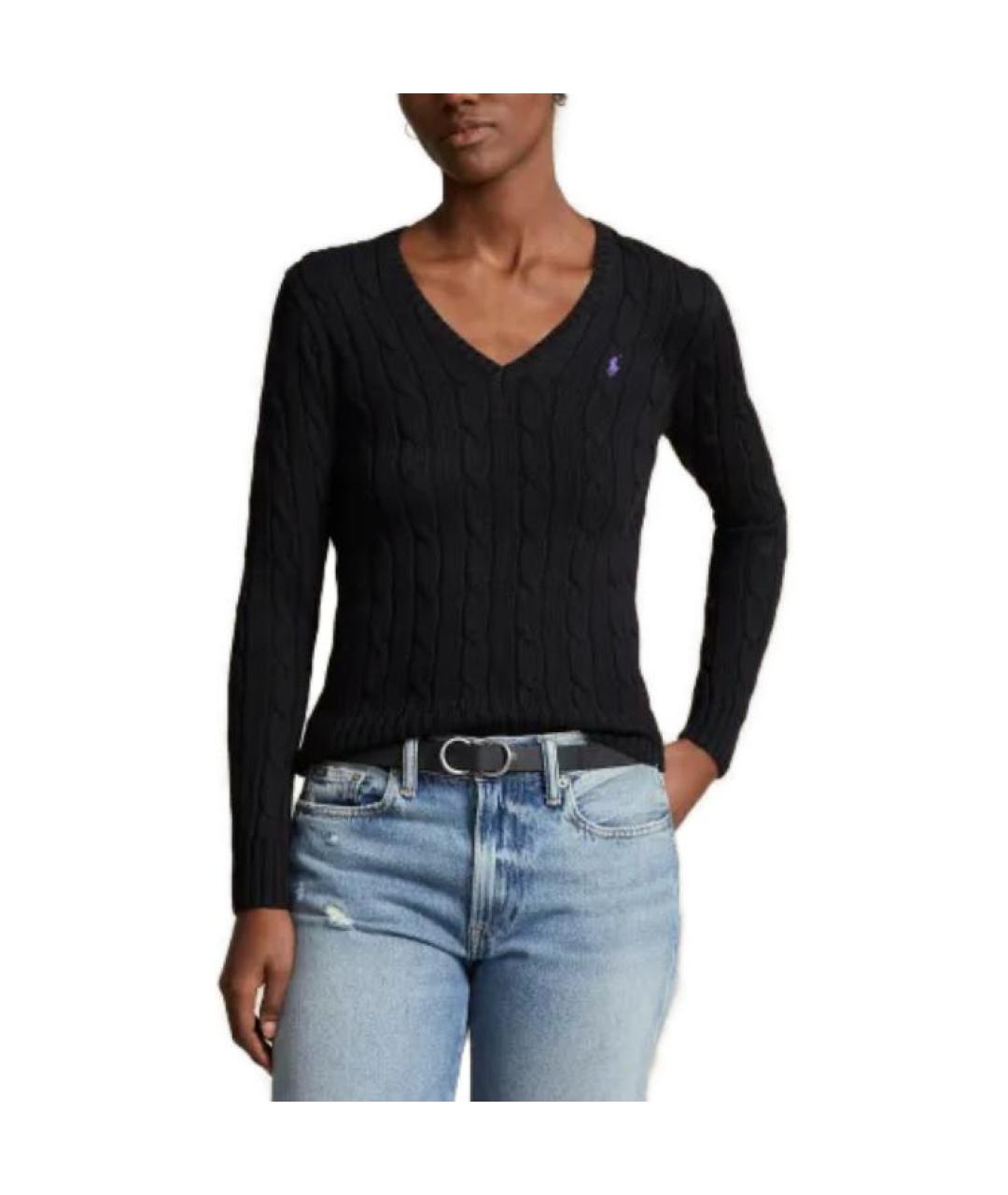 POLO RALPH LAUREN Черный джемпер / свитер, фото 5