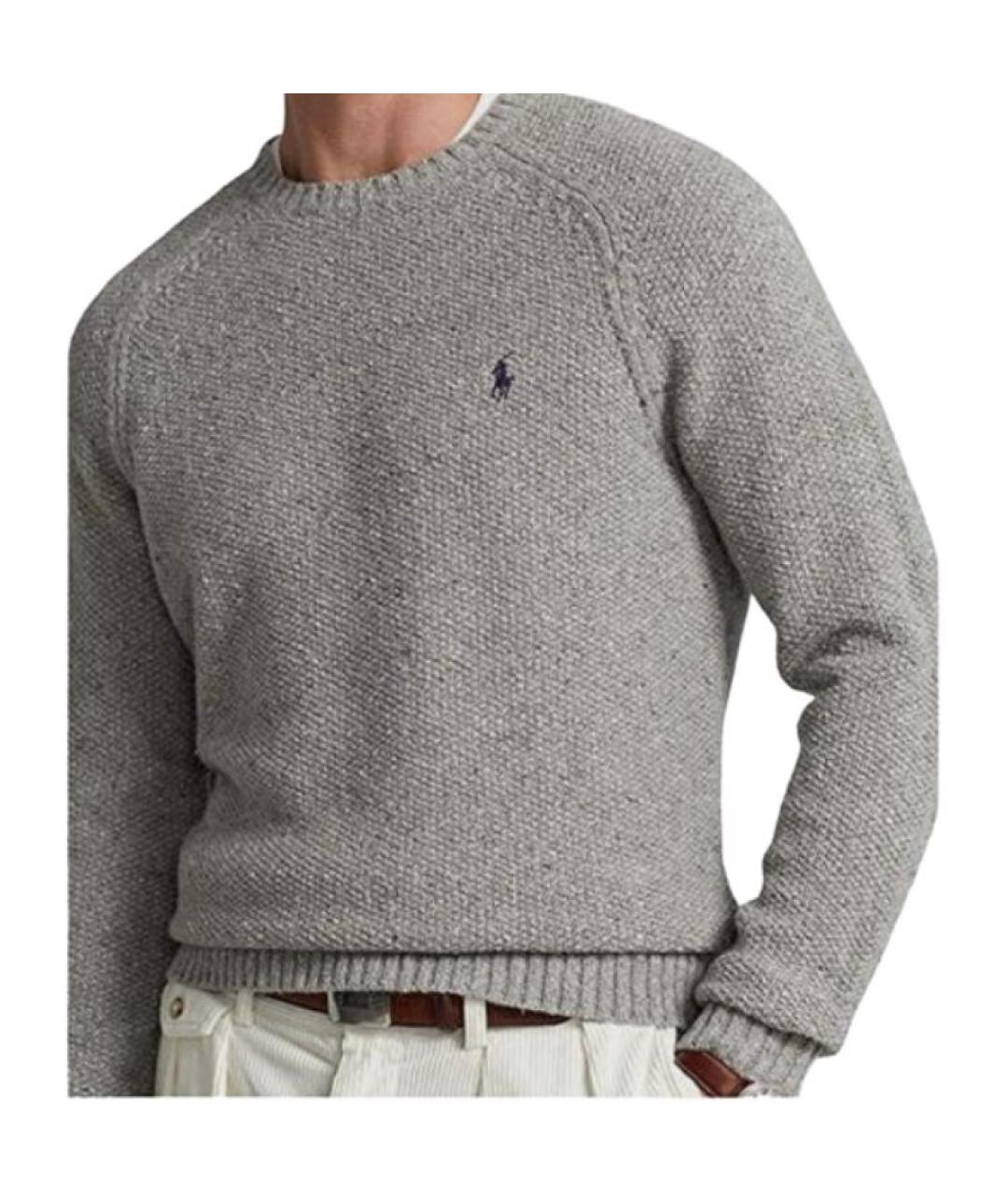 POLO RALPH LAUREN Серый джемпер / свитер, фото 5