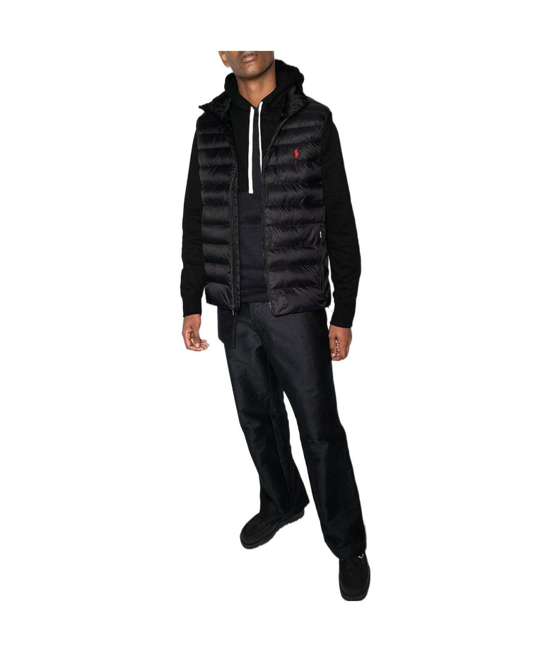 POLO RALPH LAUREN Черный жилет, фото 2