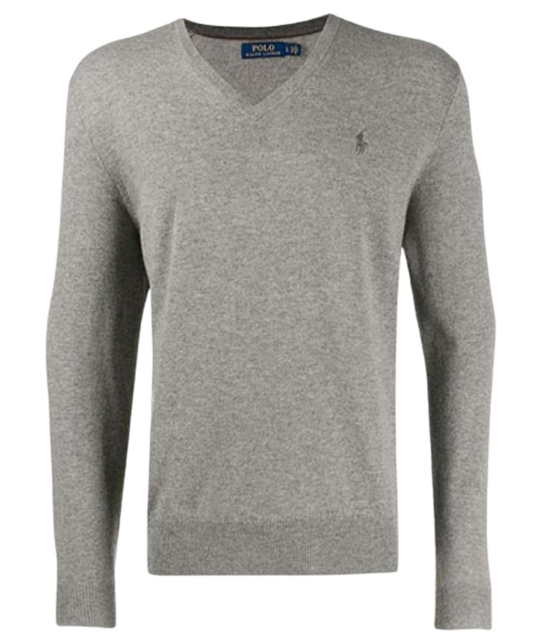 POLO RALPH LAUREN Серый джемпер / свитер, фото 1