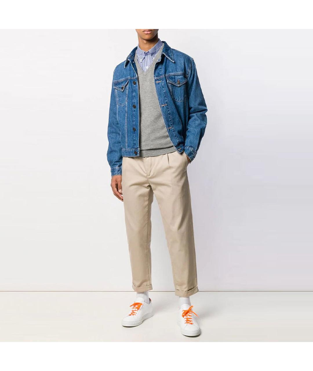 POLO RALPH LAUREN Серый джемпер / свитер, фото 4