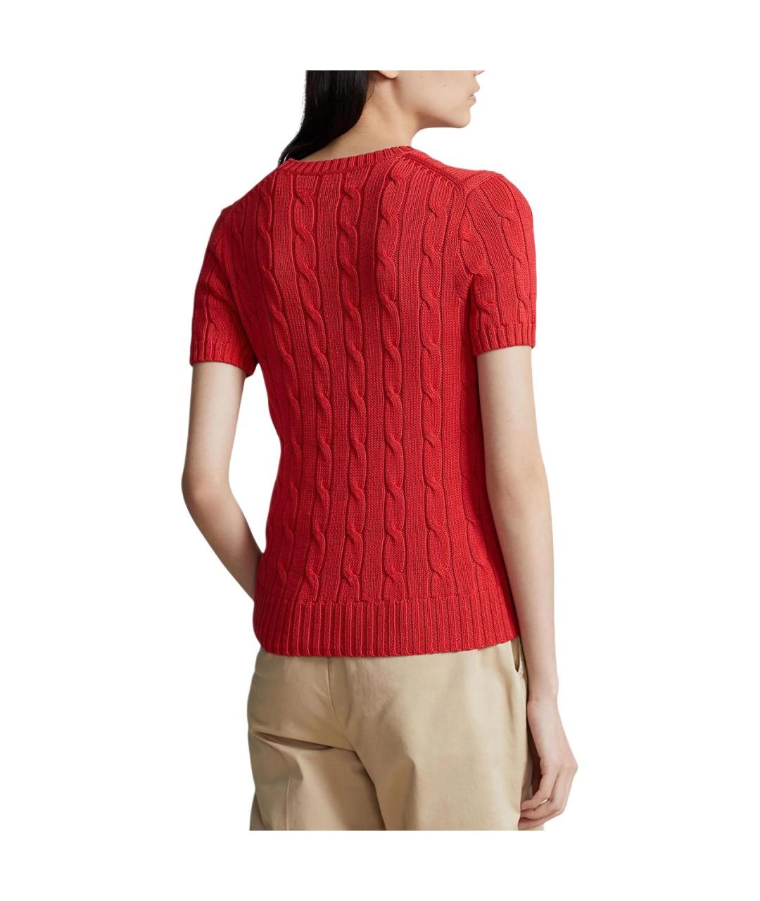 POLO RALPH LAUREN Красный джемпер / свитер, фото 3