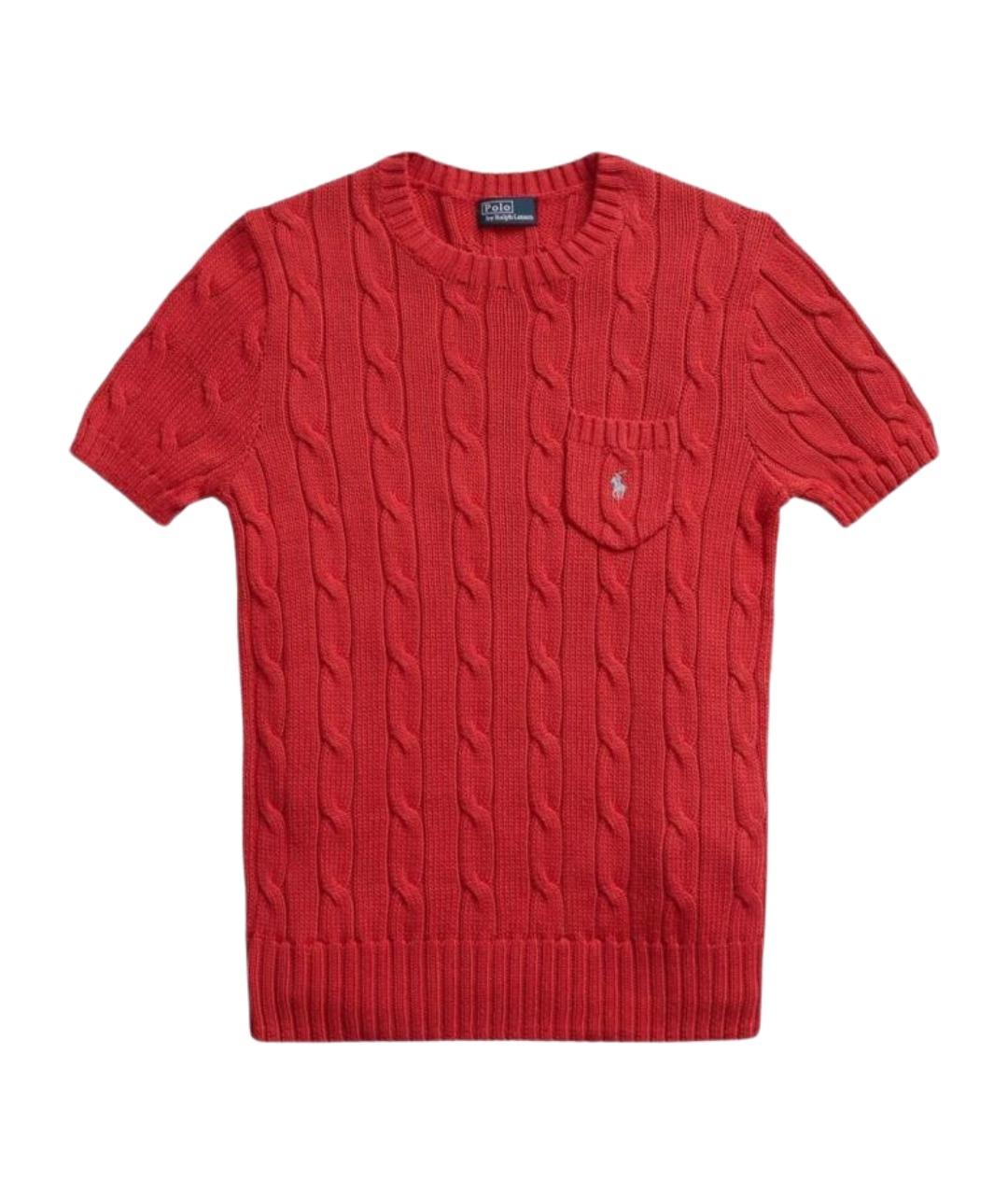 POLO RALPH LAUREN Красный джемпер / свитер, фото 1