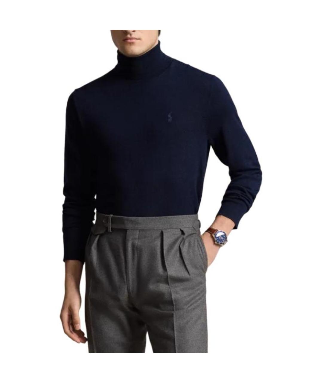 POLO RALPH LAUREN Темно-синий джемпер / свитер, фото 3