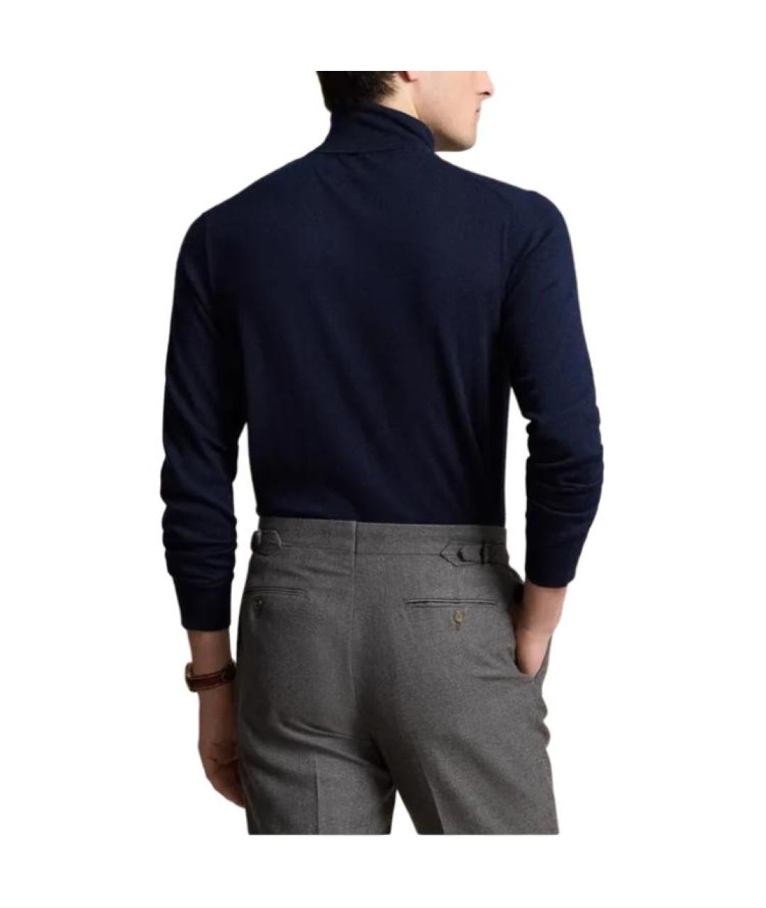 POLO RALPH LAUREN Темно-синий джемпер / свитер, фото 4