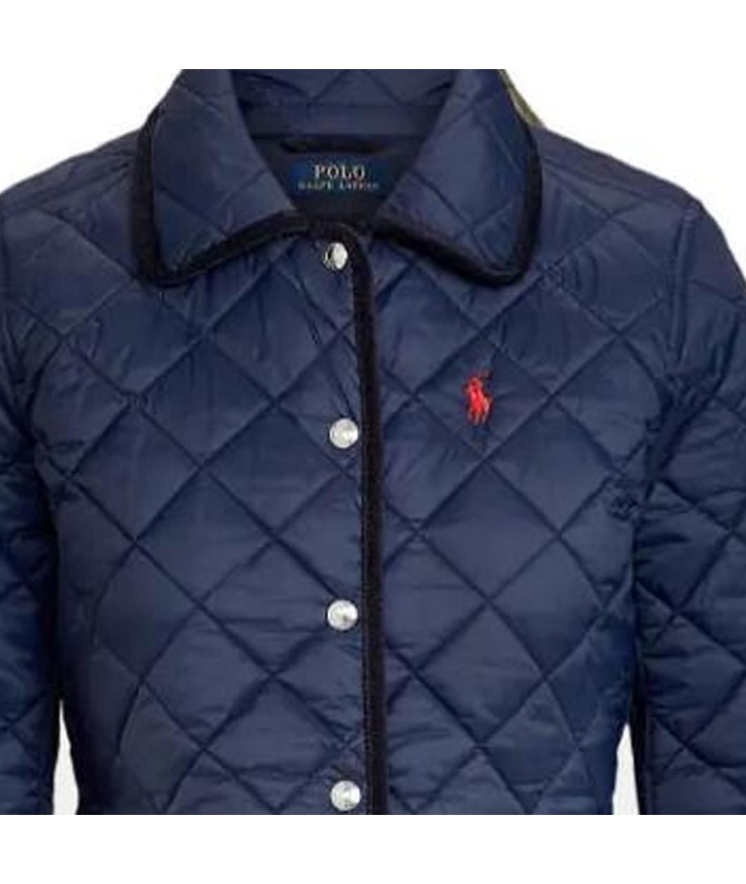 POLO RALPH LAUREN Синий пуховик, фото 5