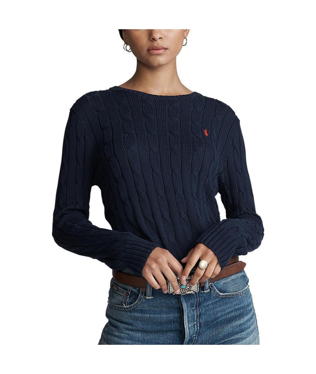 POLO RALPH LAUREN Темно-синий джемпер / свитер, фото 3