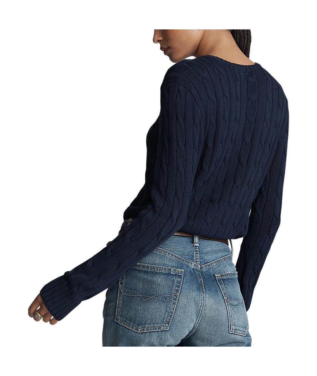 POLO RALPH LAUREN Темно-синий джемпер / свитер, фото 4