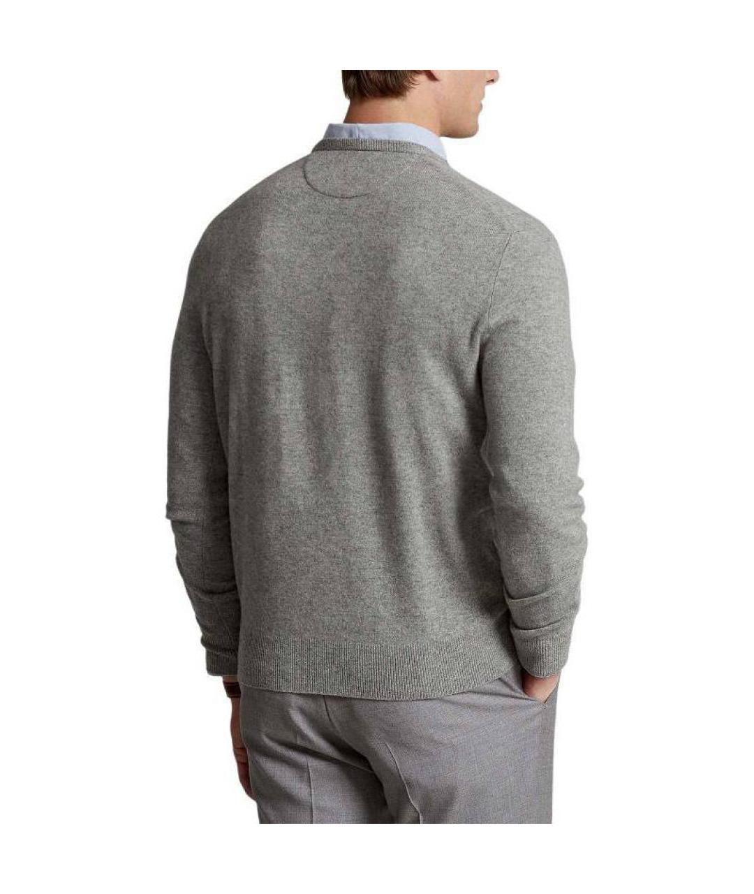 POLO RALPH LAUREN Серый джемпер / свитер, фото 5