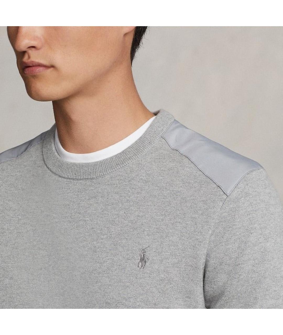 POLO RALPH LAUREN Серый джемпер / свитер, фото 5