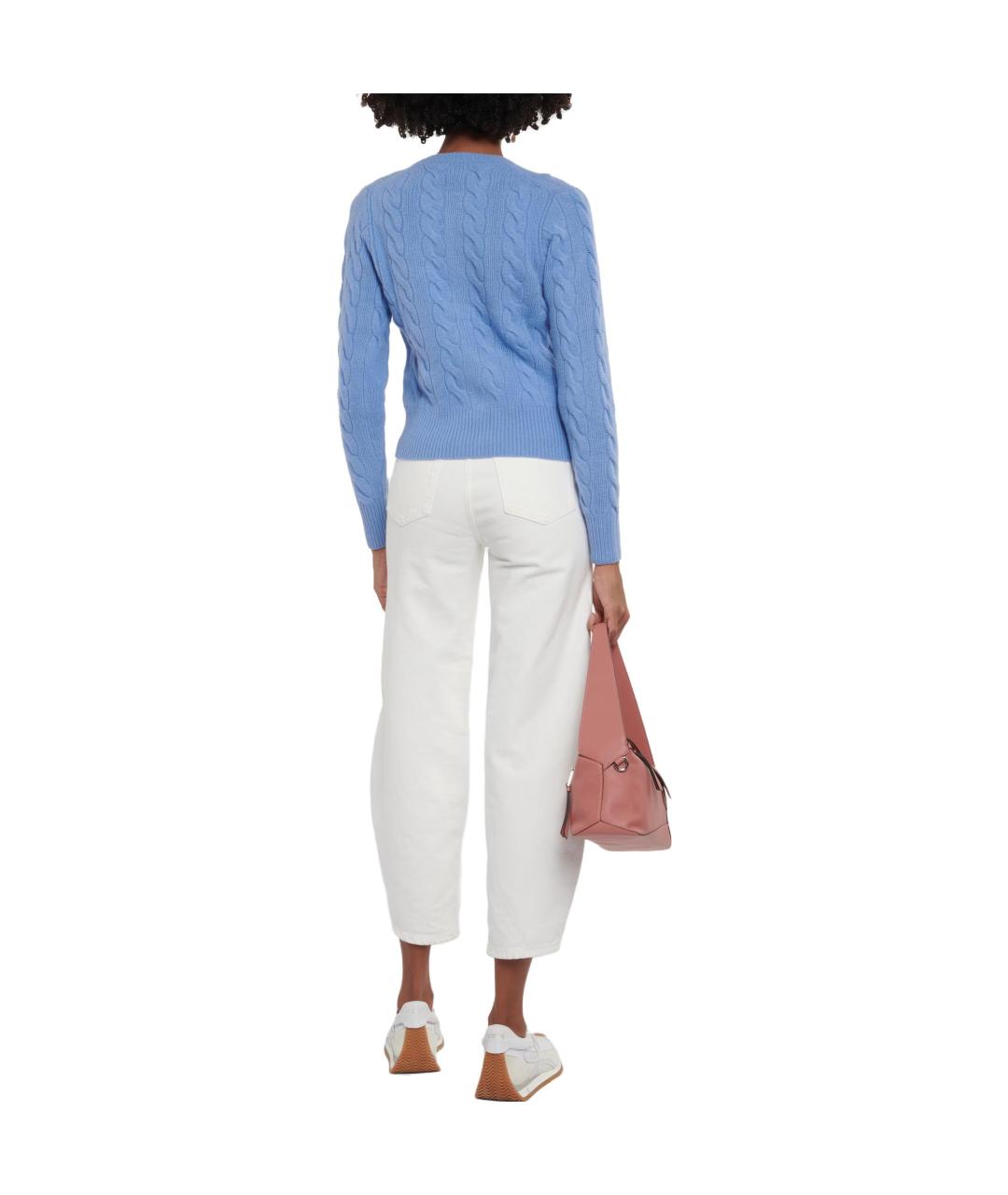 POLO RALPH LAUREN Бежевый шерстяной кардиган, фото 6