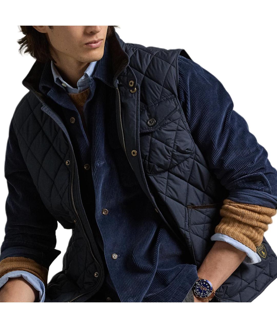 POLO RALPH LAUREN Синий жилет, фото 5