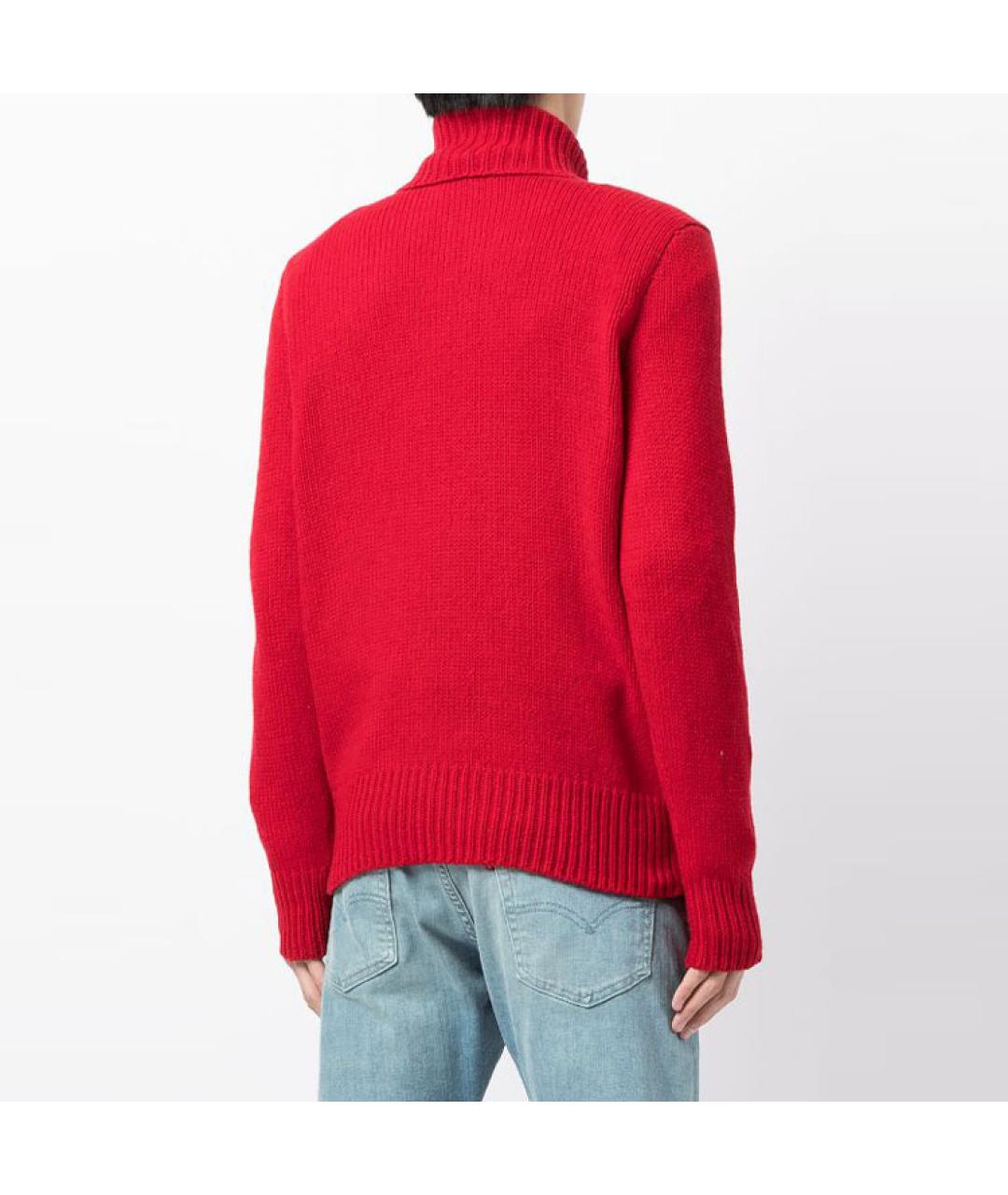 POLO RALPH LAUREN Красный джемпер / свитер, фото 3