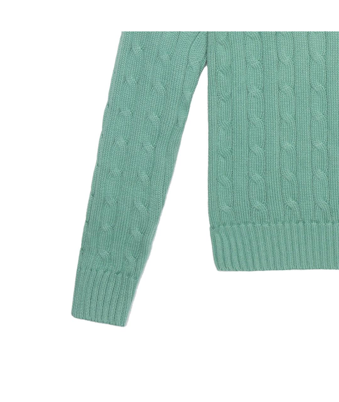 POLO RALPH LAUREN Зеленый джемпер / свитер, фото 5