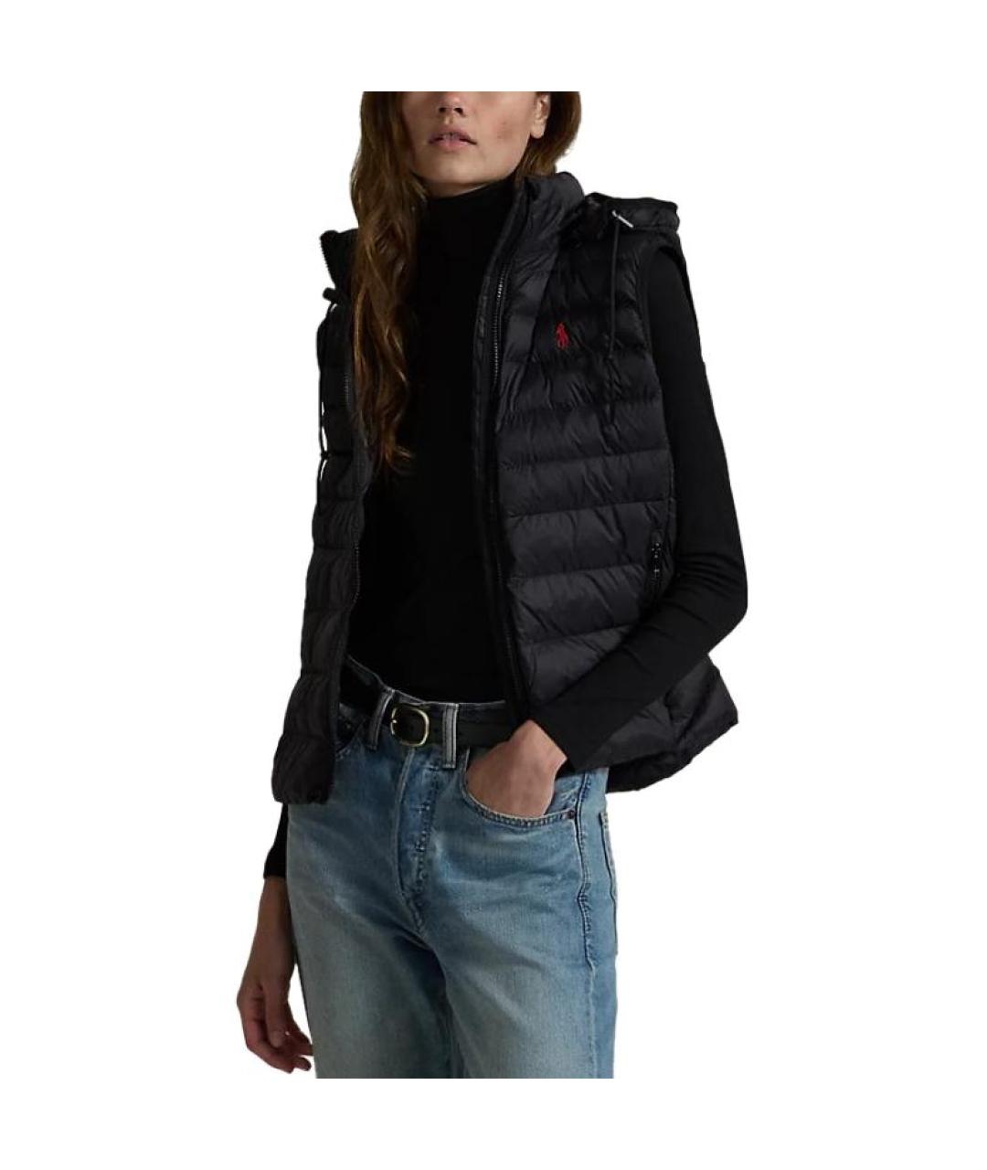 POLO RALPH LAUREN Черный жилет, фото 4