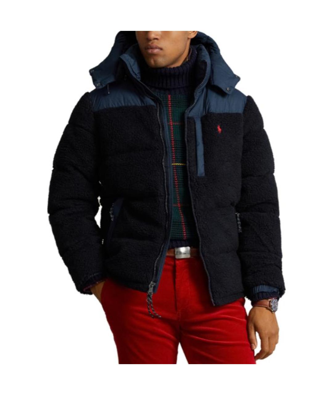 POLO RALPH LAUREN Темно-синий пуховик, фото 4