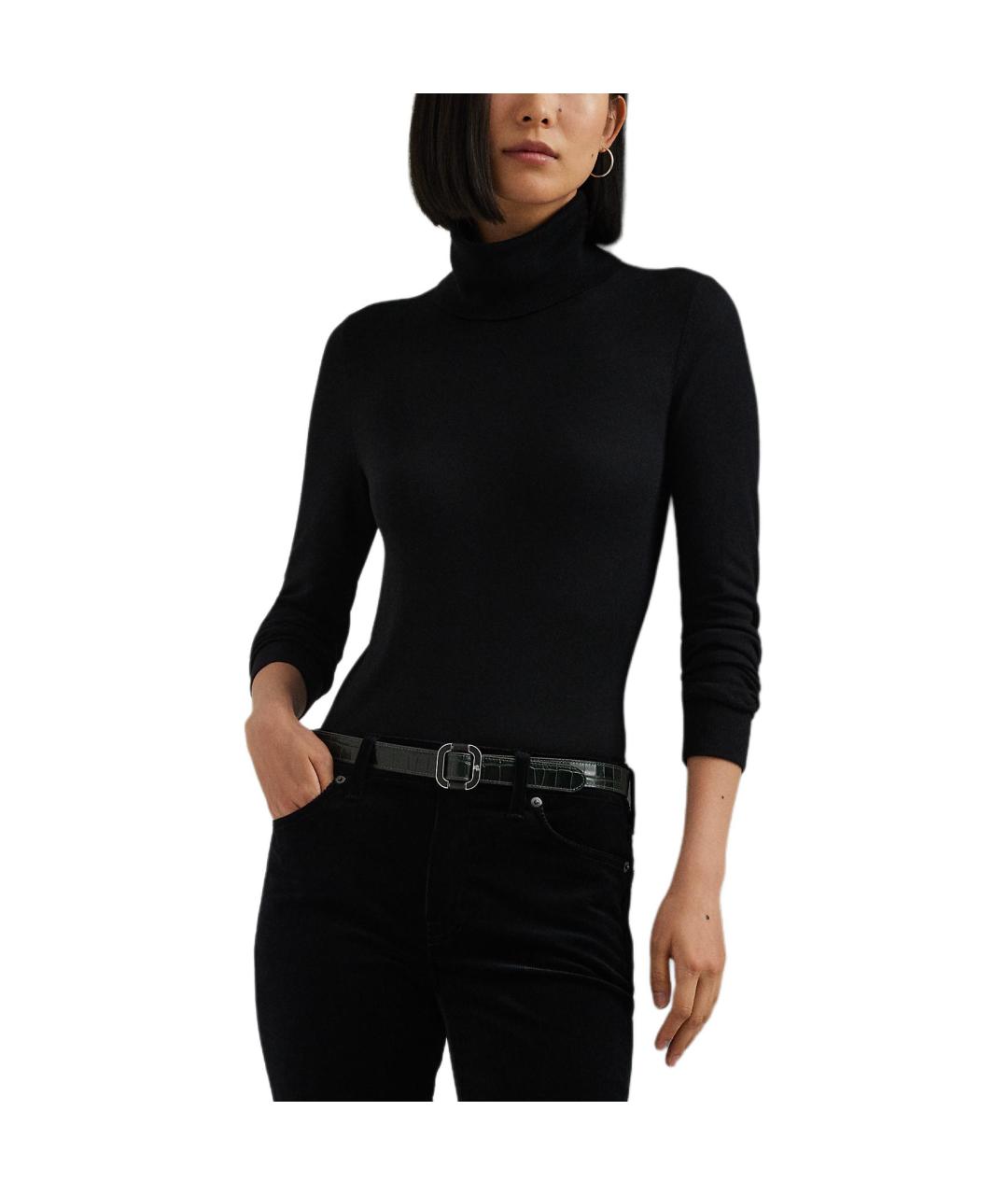 POLO RALPH LAUREN Черный джемпер / свитер, фото 2