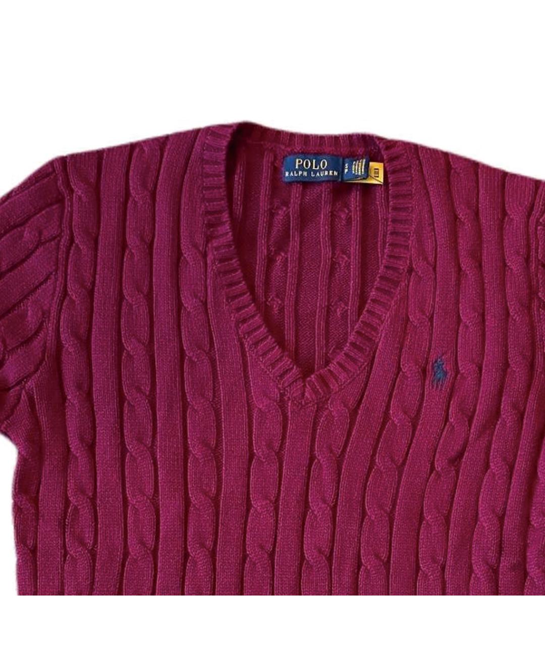 POLO RALPH LAUREN Фиолетовый джемпер / свитер, фото 3