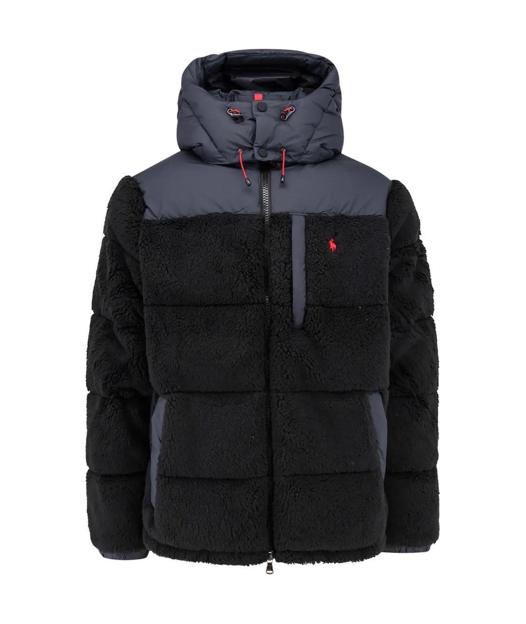 POLO RALPH LAUREN Черный пуховик, фото 1