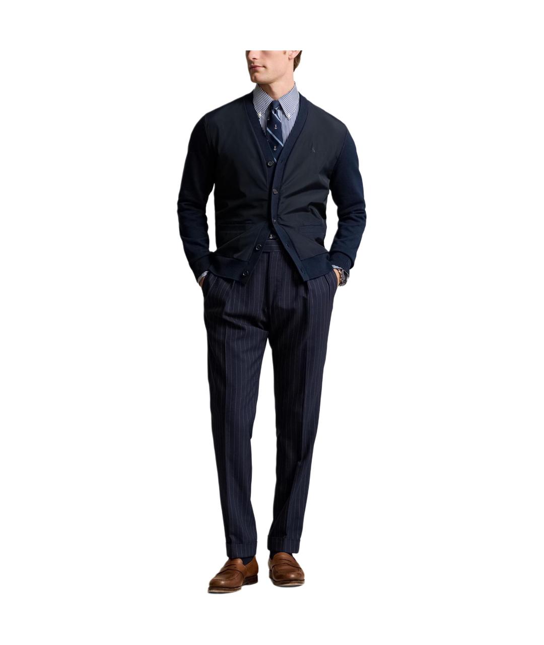 POLO RALPH LAUREN Темно-синий кардиган, фото 4