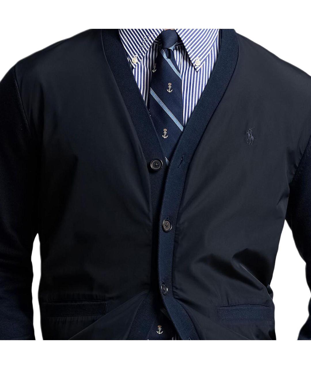 POLO RALPH LAUREN Темно-синий кардиган, фото 5