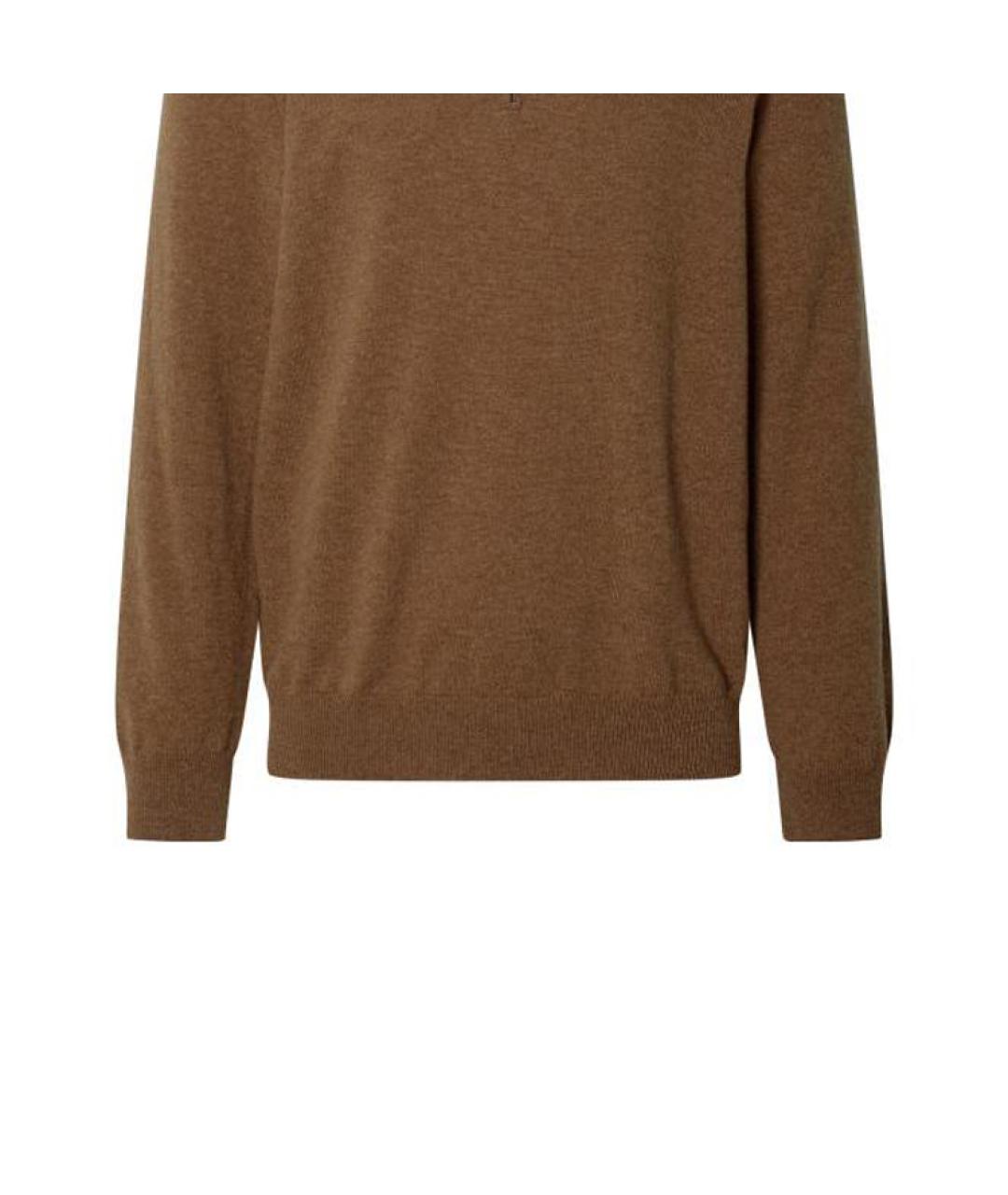 POLO RALPH LAUREN Коричневый джемпер / свитер, фото 7