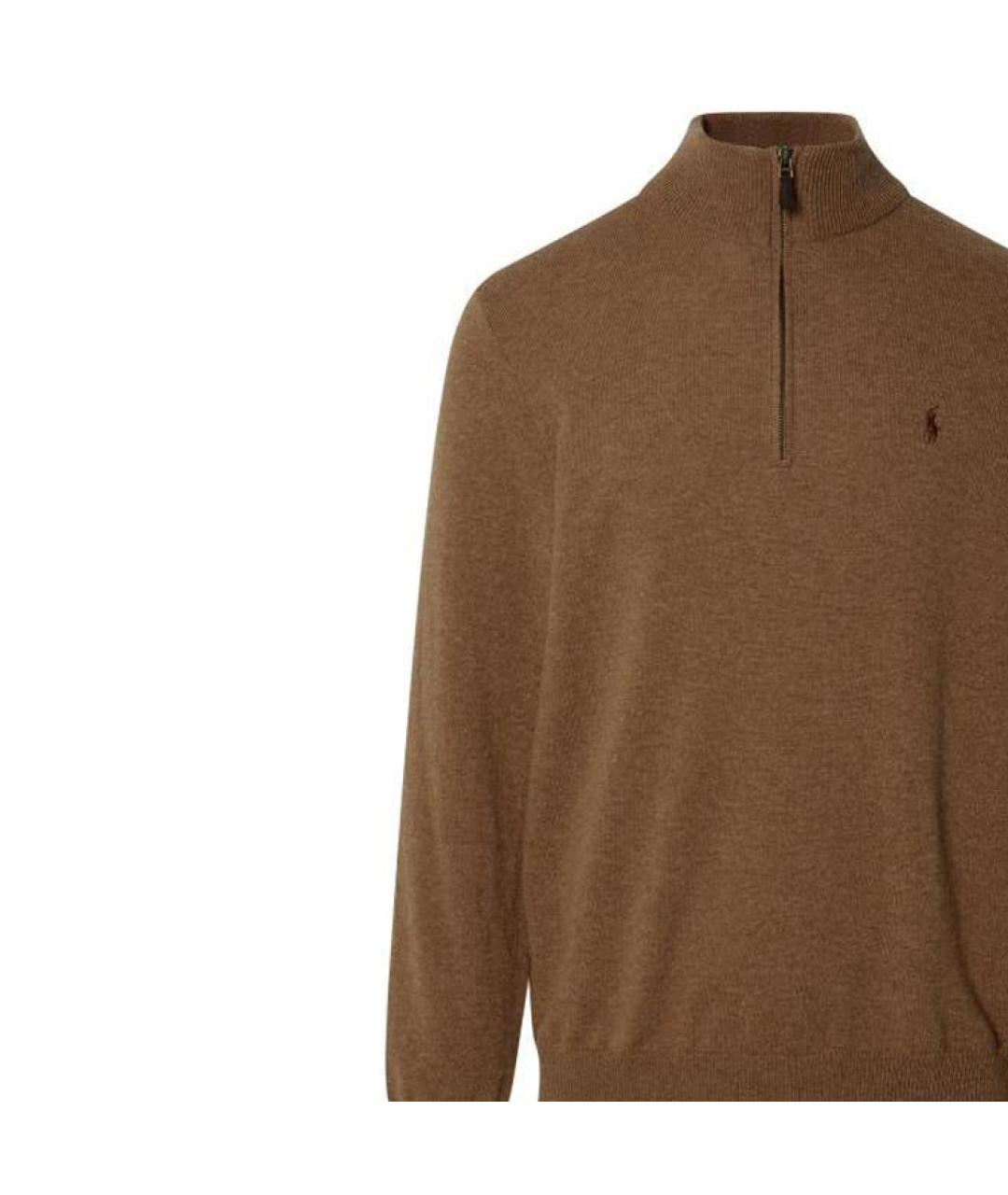 POLO RALPH LAUREN Коричневый джемпер / свитер, фото 8