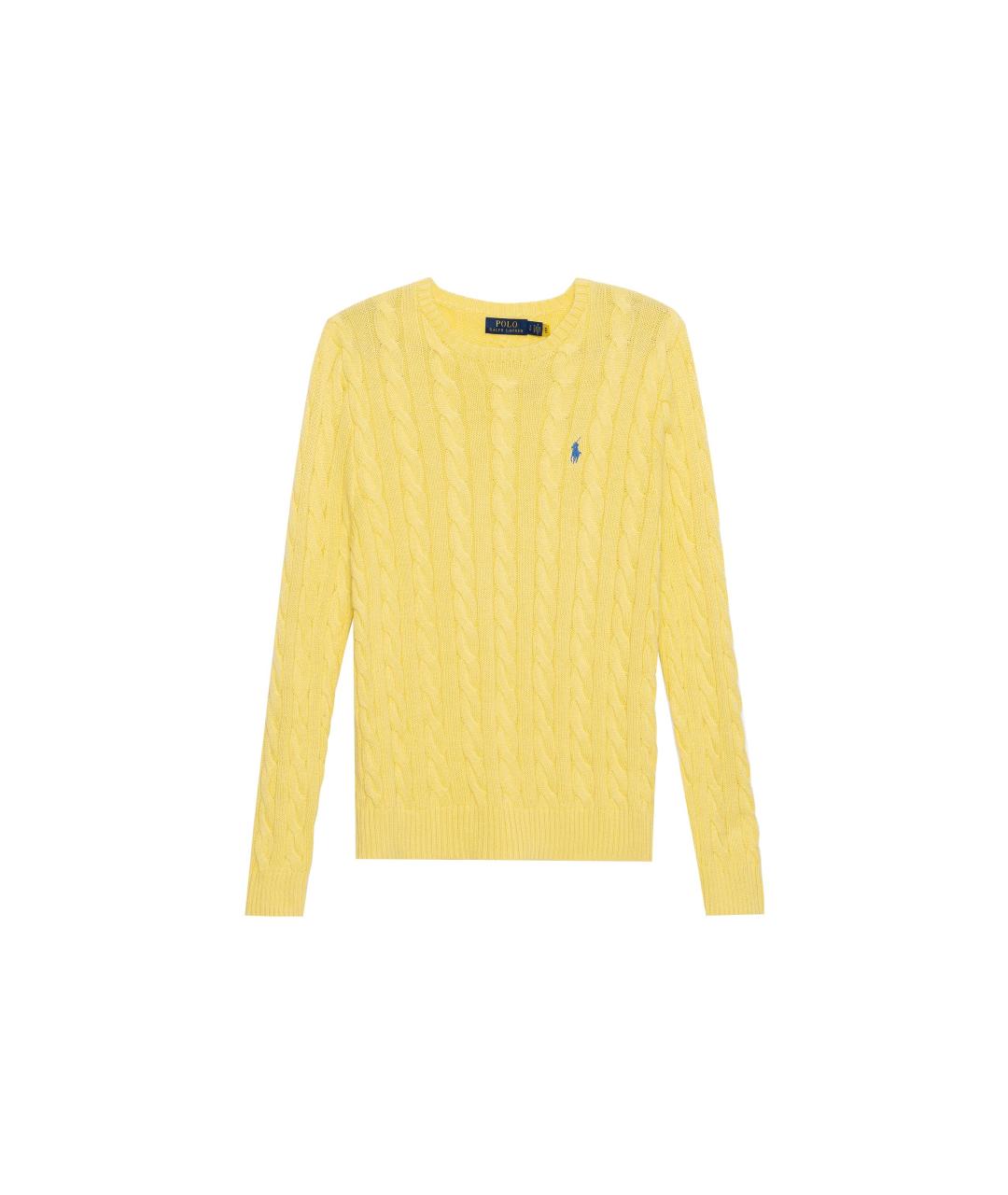 POLO RALPH LAUREN Желтый джемпер / свитер, фото 1