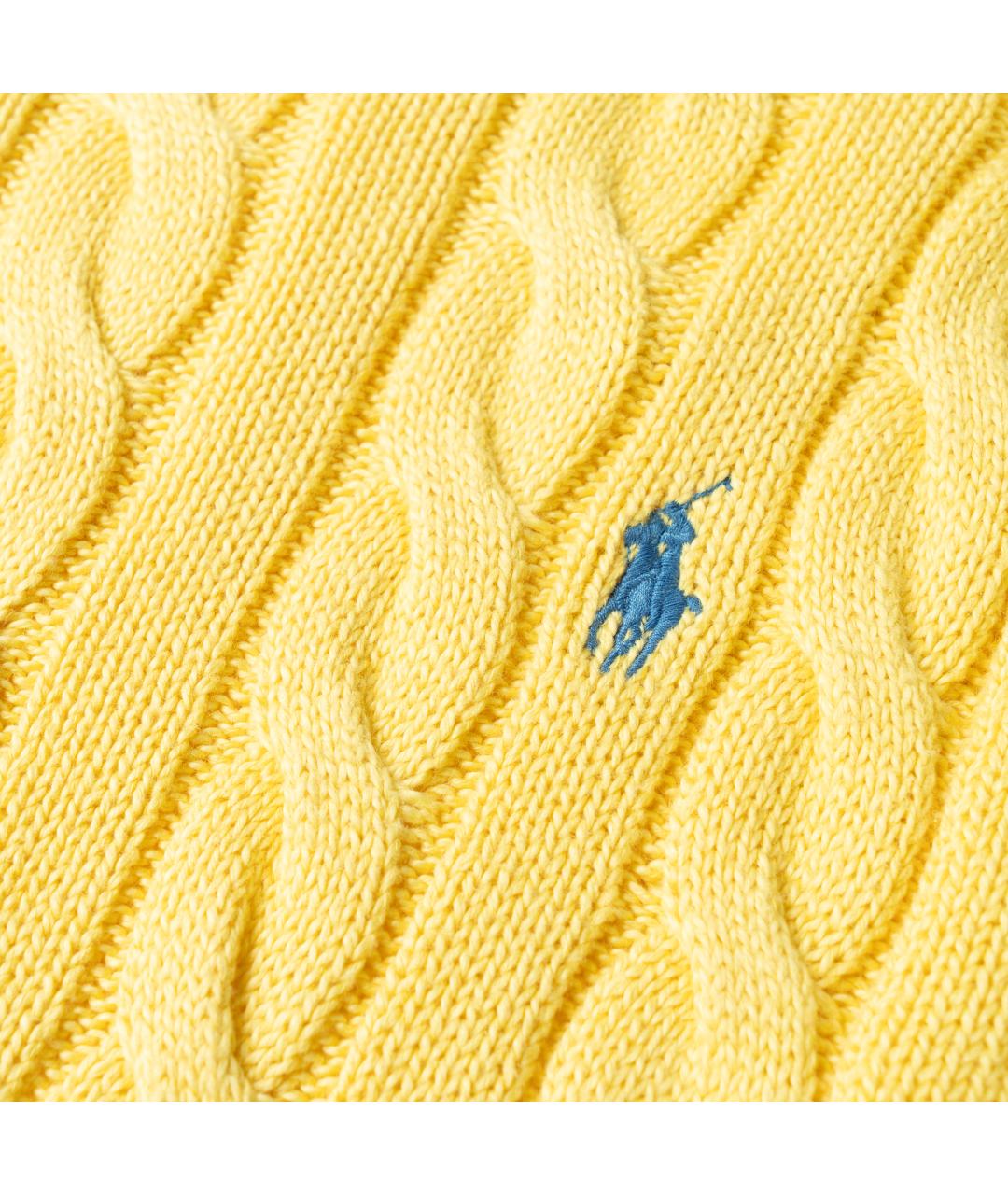 POLO RALPH LAUREN Желтый джемпер / свитер, фото 5