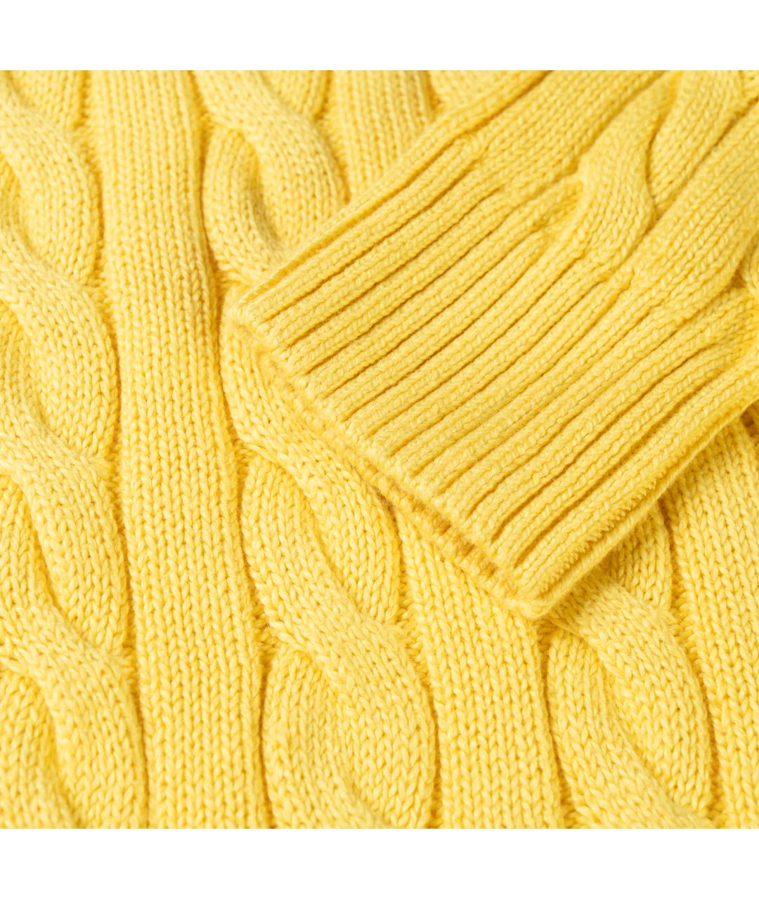 POLO RALPH LAUREN Желтый джемпер / свитер, фото 4