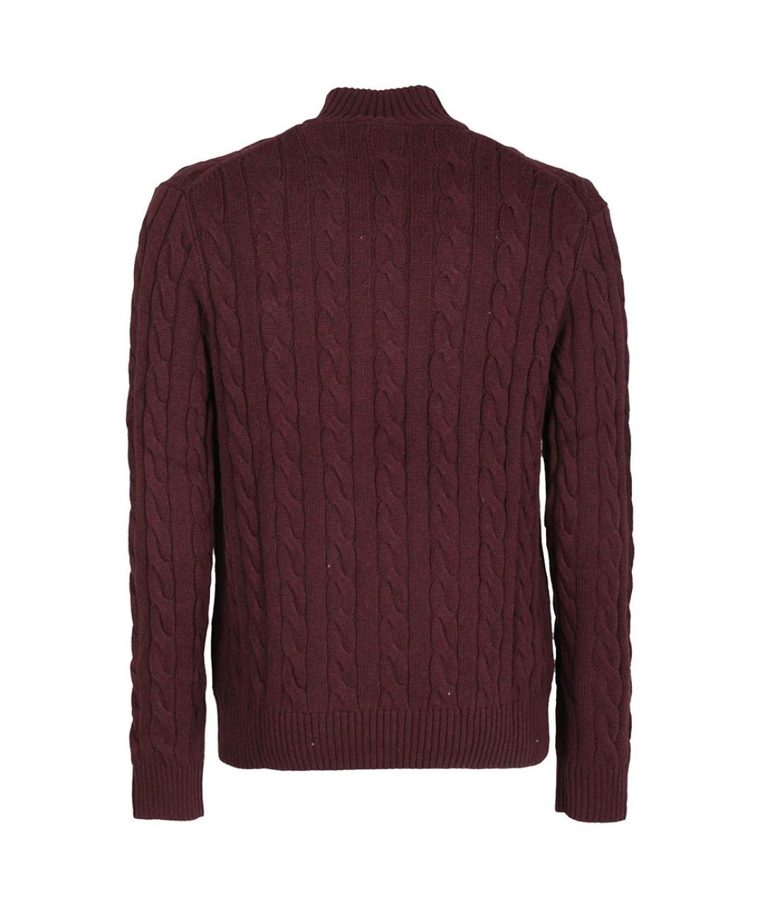 POLO RALPH LAUREN Бордовый джемпер / свитер, фото 2
