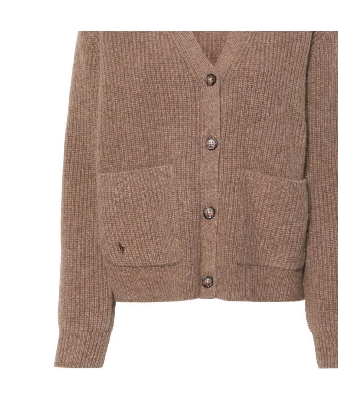 POLO RALPH LAUREN Коричневый джемпер / свитер, фото 6