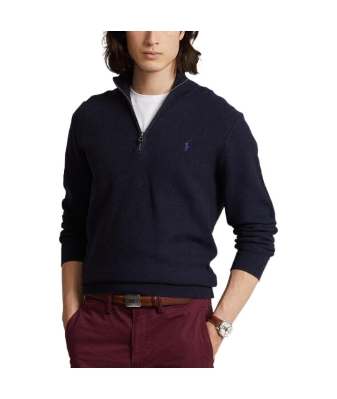 POLO RALPH LAUREN Темно-синий джемпер / свитер, фото 3
