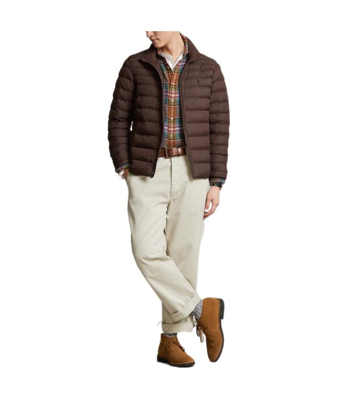 POLO RALPH LAUREN Коричневая куртка, фото 2