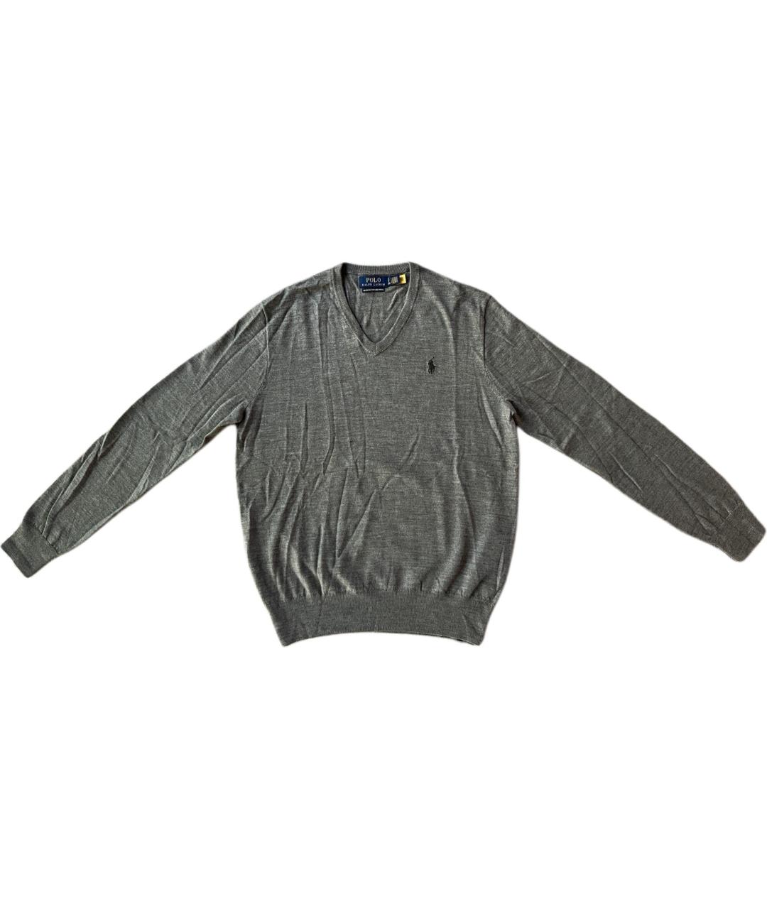 POLO RALPH LAUREN Серый джемпер / свитер, фото 1
