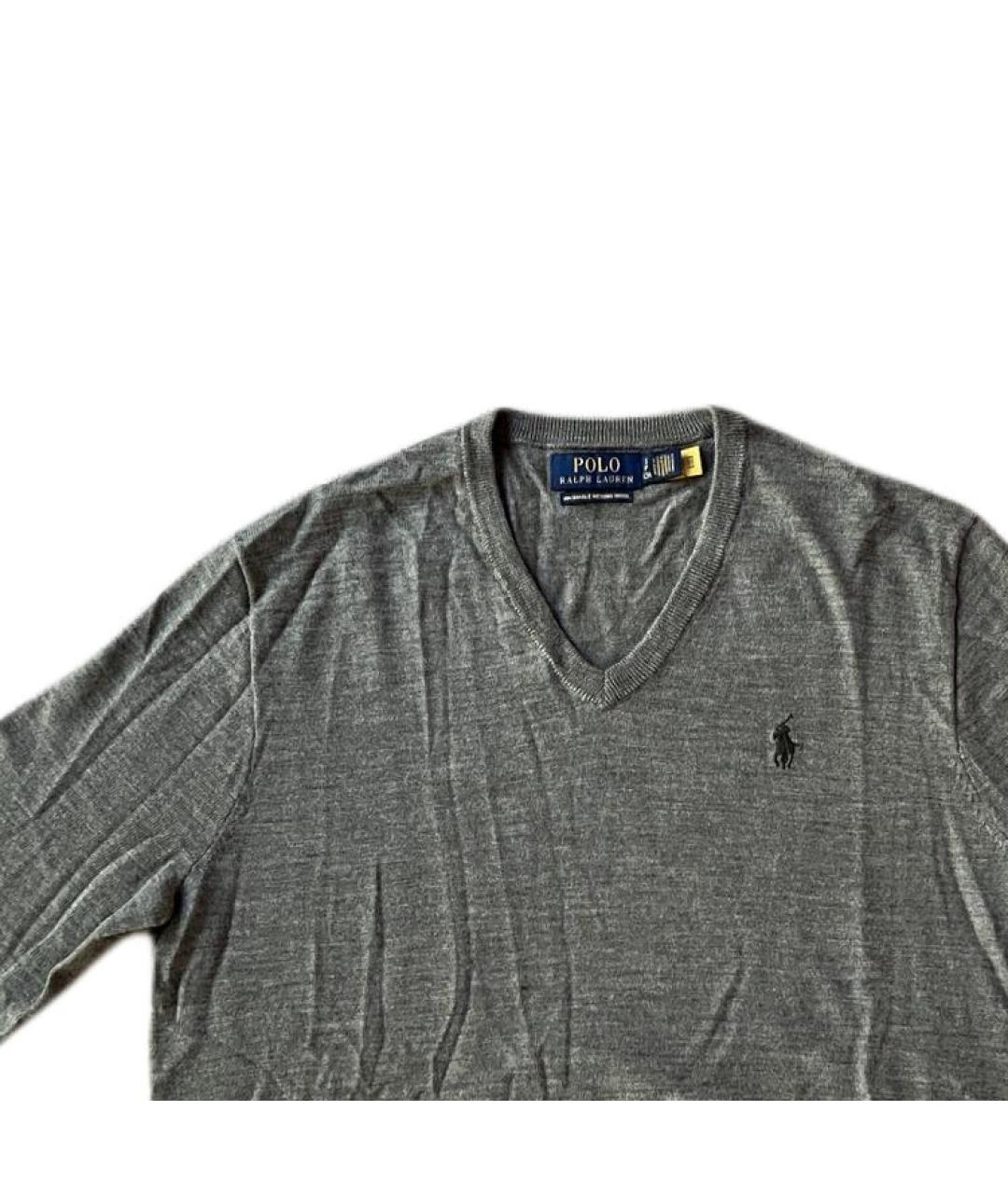 POLO RALPH LAUREN Серый джемпер / свитер, фото 3