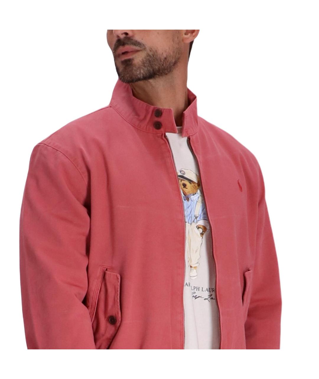 POLO RALPH LAUREN Коралловая хлопковая куртка, фото 6