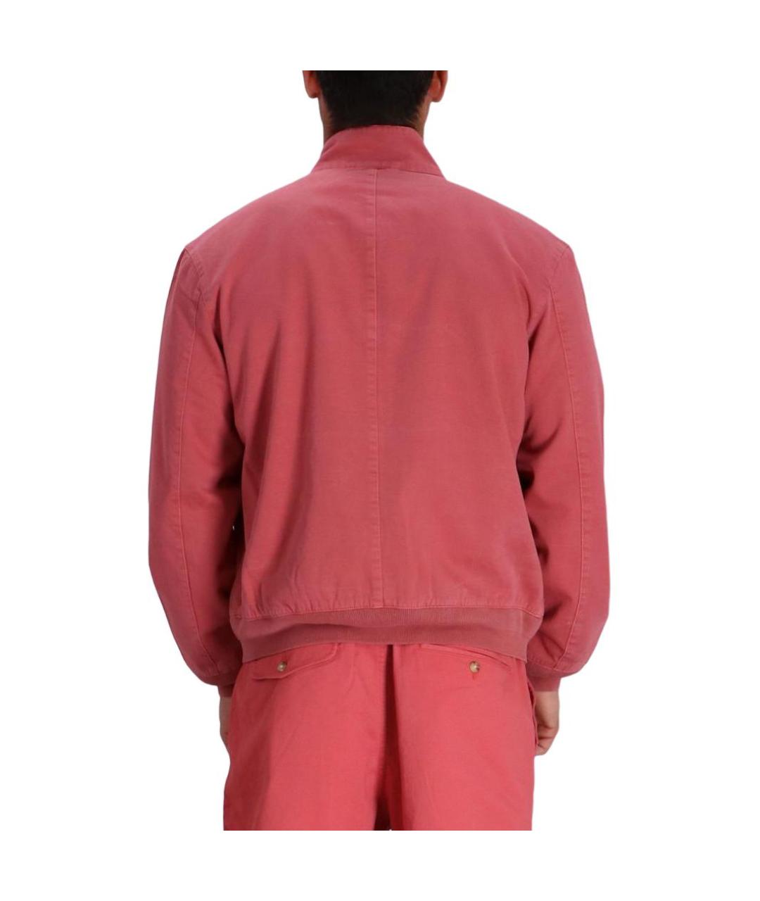 POLO RALPH LAUREN Коралловая хлопковая куртка, фото 4