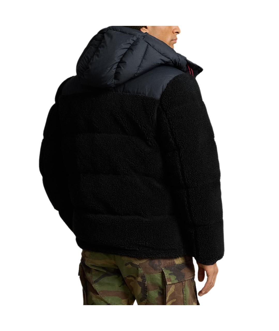 POLO RALPH LAUREN Черный пуховик, фото 4