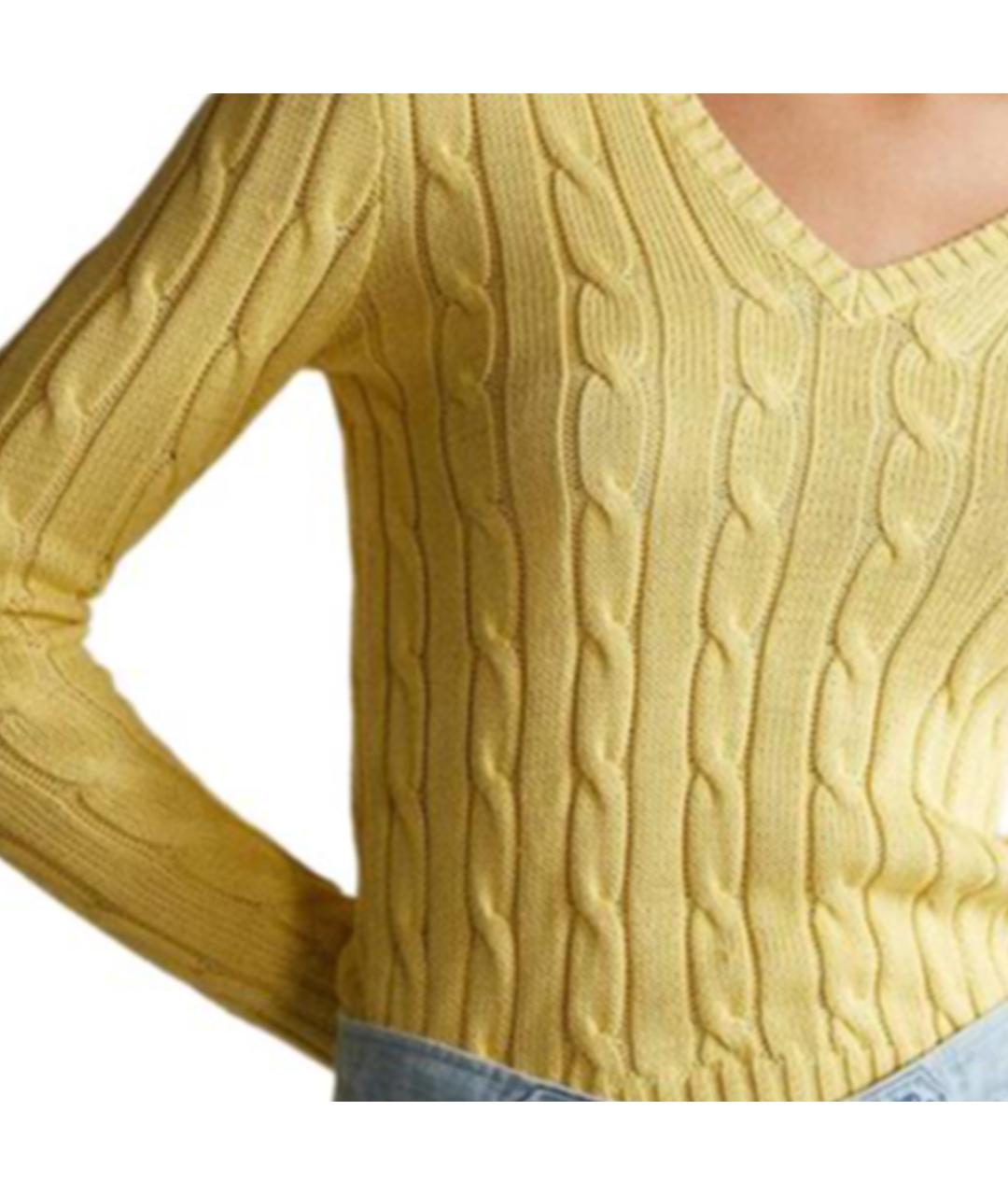 POLO RALPH LAUREN Желтый джемпер / свитер, фото 7