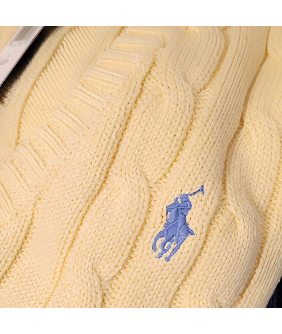 POLO RALPH LAUREN Желтый джемпер / свитер, фото 2