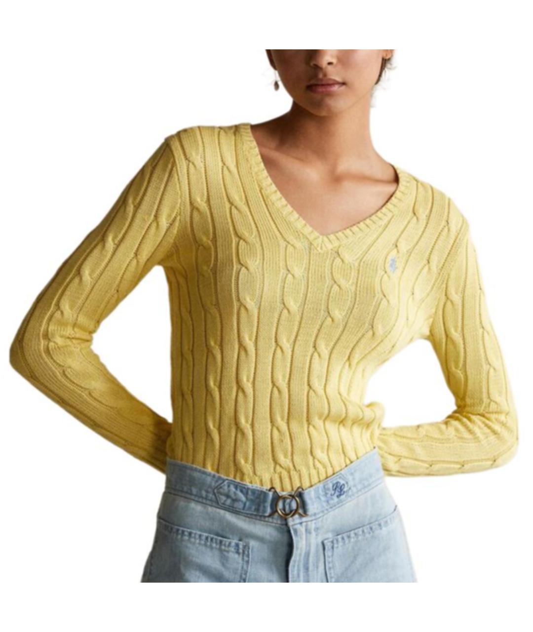 POLO RALPH LAUREN Желтый джемпер / свитер, фото 8