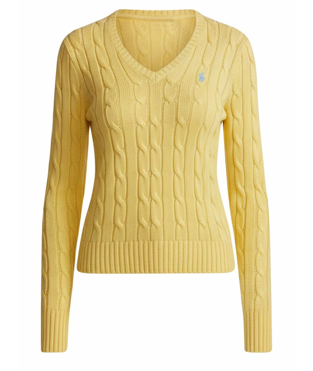 POLO RALPH LAUREN Желтый джемпер / свитер, фото 1