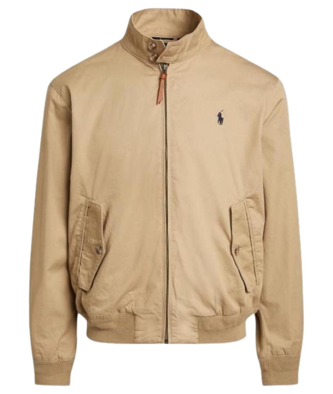 POLO RALPH LAUREN Коричневая хлопковая куртка, фото 1