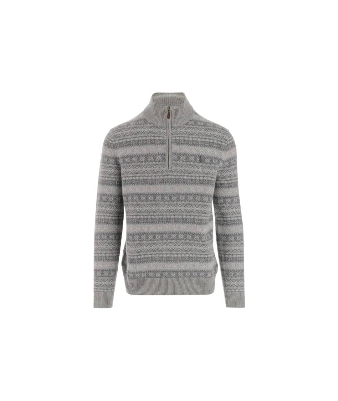 POLO RALPH LAUREN Серый джемпер / свитер, фото 1