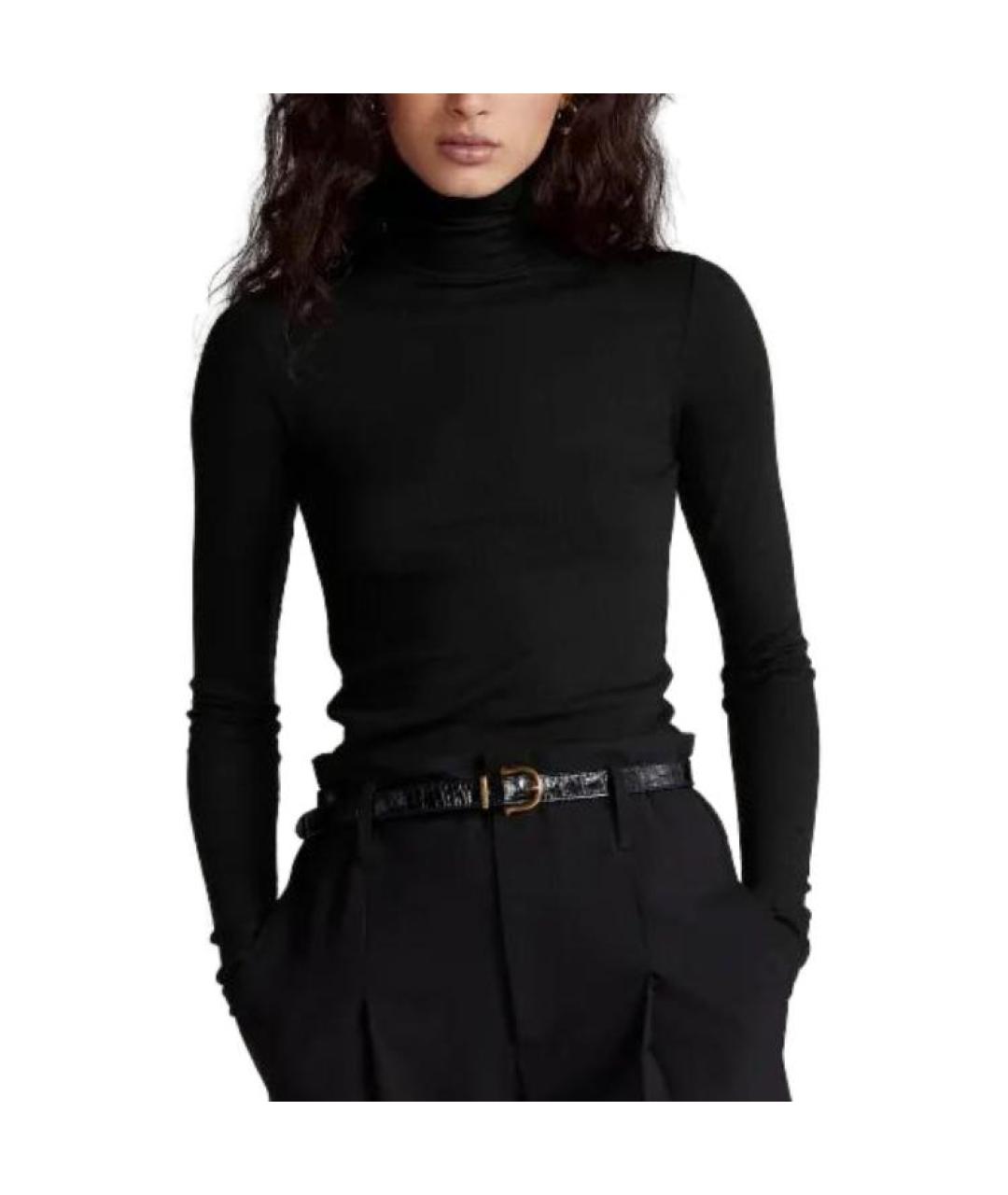 POLO RALPH LAUREN Черный джемпер / свитер, фото 2