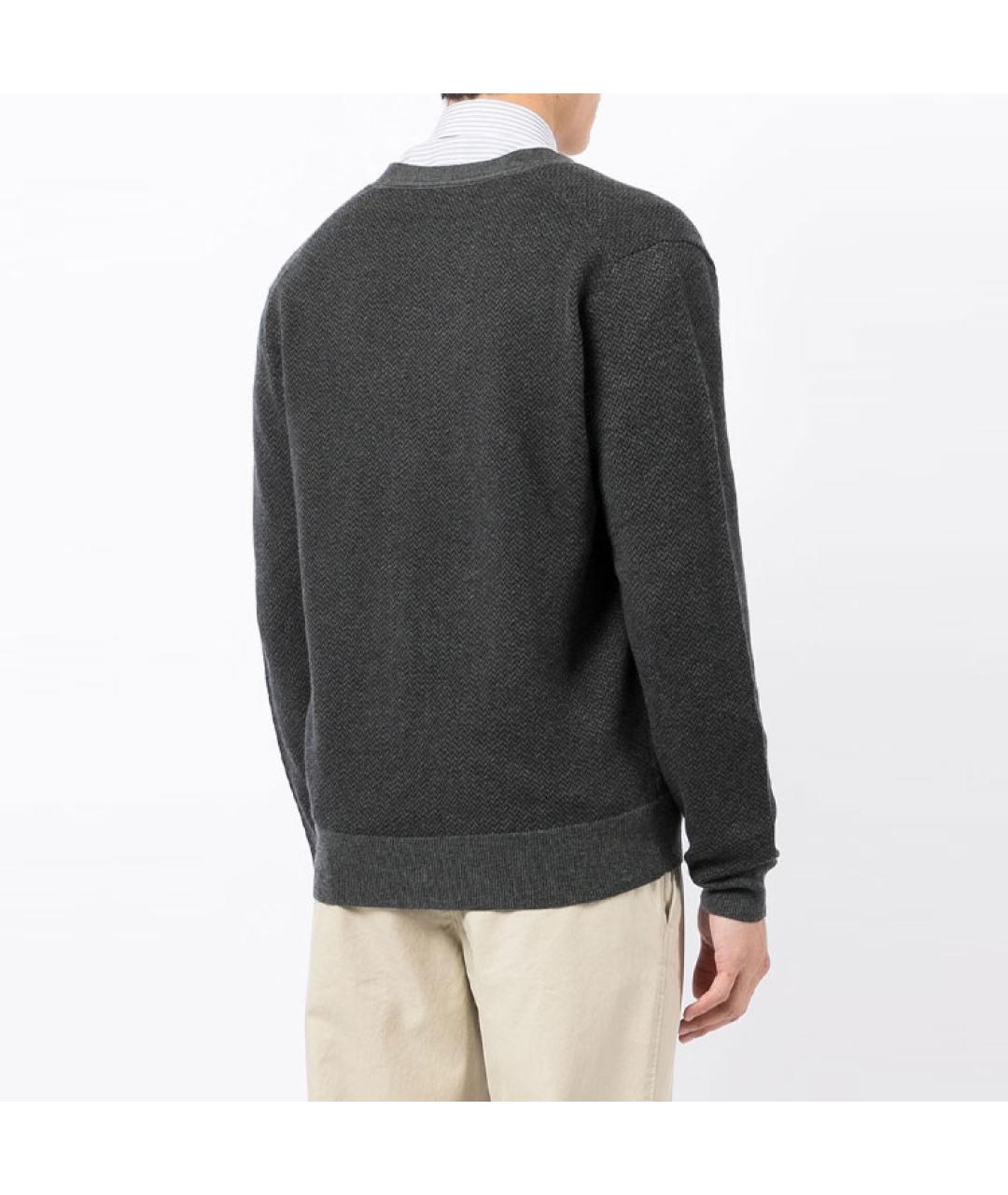 POLO RALPH LAUREN Серый кардиган, фото 2